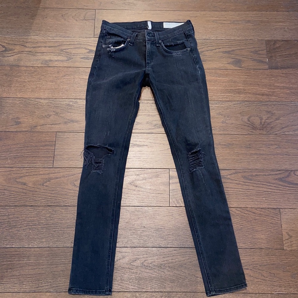 Rag&Bone for Intermix distressed skinny jeans